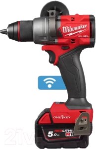 Аккумуляторная дрель-шуруповерт Milwaukee M18 ONEDD3-502X Fuel One-Key / 4933492802