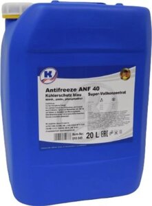 Антифриз Kuttenkeuler Antifreeze ANF 40 концентрат / 510045