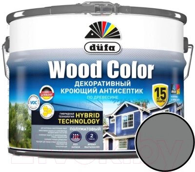 Антисептик для древесины Dufa Wood Color от компании Товары с доставкой на дом. Top-shop. - фото 1