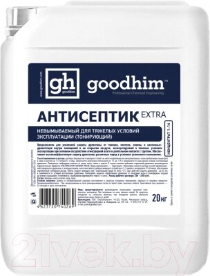 Антисептик для древесины GoodHim Extra Концентрат 1:14 / 40269 от компании Товары с доставкой на дом. Top-shop. - фото 1