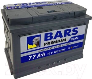 Автомобильный аккумулятор BARS Premium 77 R / 077 231 09 0 L