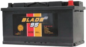 Автомобильный аккумулятор BLADE AGM 95 R 850A 6QTF-95