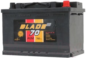 Автомобильный аккумулятор BLADE AGM R 760A 6QTF-70