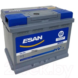 Автомобильный аккумулятор Esan 60 R / S L2 060 10B13