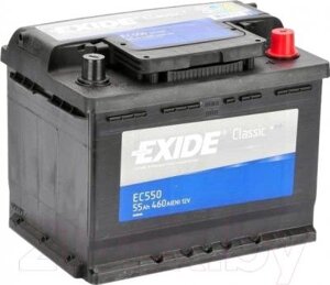 Автомобильный аккумулятор Exide Classic EC550