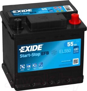 Автомобильный аккумулятор Exide Start-Stop EFB / EL550