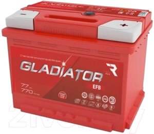 Автомобильный аккумулятор Gladiator EFB R+