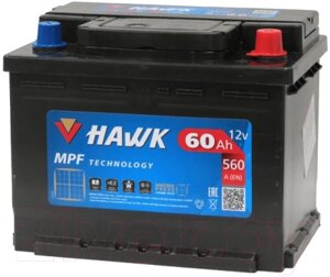Автомобильный аккумулятор HAWK R+ 560A / HSMF-56219