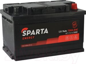 Автомобильный аккумулятор SPARTA Energy 6СТ-74 LB Евро 700A