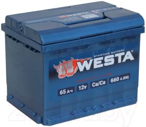 Автомобильный аккумулятор Westa 6СТ-65 VLR Euro П240015