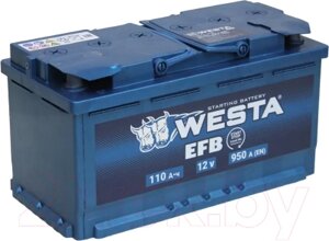 Автомобильный аккумулятор Westa EFB 6СТ-110 VLR Euro ПEFB004