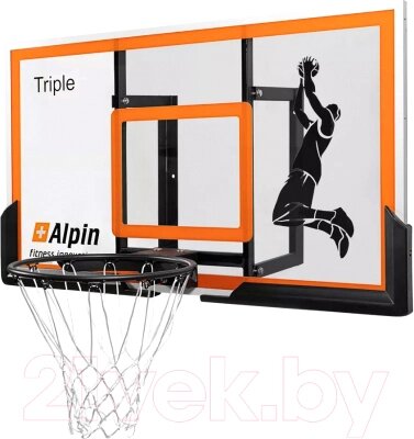 Баскетбольный щит Alpin Triple BBT-54 от компании Товары с доставкой на дом. Top-shop. - фото 1