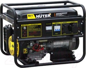 Бензиновый генератор Huter DY11000LX-3-электростартер