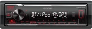 Бездисковая автомагнитола Kenwood KMM-BT205
