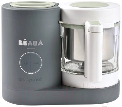 Блендер-пароварка Beaba Babycook Neo Minera Grey EU FR 916710/916712 от компании Товары с доставкой на дом. Top-shop. - фото 1