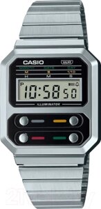 Часы наручные унисекс Casio A-100WE-1A