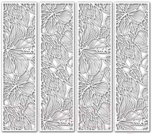 Декор настенный Arthata Цветы 80x90-V / 028-4