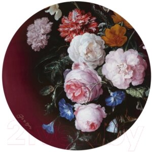 Декоративная тарелка Goebel Artis Orbis/Jean Baptiste Robie Натюрморт с розами / 67-150-09-1