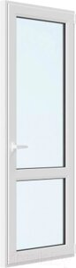 Дверь балконная Brusbox Roto NX Поворотно-откидная внизу стекло правая 3 стекла