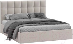 Двуспальная кровать ТриЯ Эмбер универсальный тип 1 с ПМ 160x200