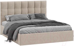 Двуспальная кровать ТриЯ Эмбер универсальный тип 1 с ПМ и заглушиной 160x200