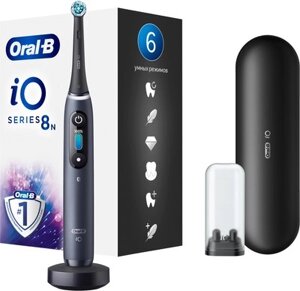 Электрическая зубная щетка Oral-B iO8 Magnetic Black