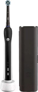 Электрическая зубная щетка Oral-B Pro 1 750 Black Edition mit Reiseetui