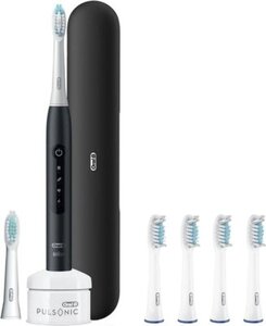 Электрическая зубная щетка Oral-B Pulsonic Slim Luxe 4500 + насадки Pulsonic Sensitive 4шт