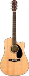 Электроакустическая гитара Fender CD-60SCE Natural