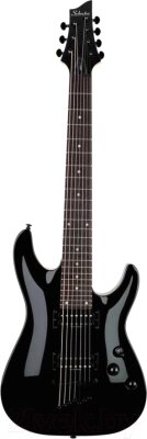 Электрогитара Schecter Omen-7 G. Black от компании Товары с доставкой на дом. Top-shop. - фото 1