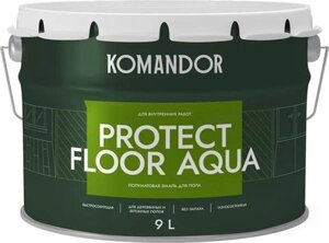 Эмаль Командор Protect Floor Aqua База А