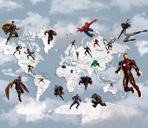 Фотообои листовые Citydecor Superhero 2
