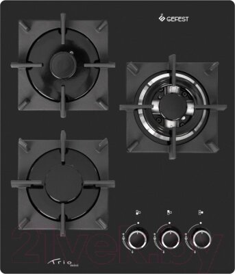 Газовая варочная панель GEFEST ПВГ 2100-01 К33 от компании Товары с доставкой на дом. Top-shop. - фото 1