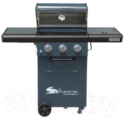 Газовый гриль Sahara X350 3 Burner BBQ / X350EW-ST от компании Товары с доставкой на дом. Top-shop. - фото 1