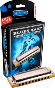 Губная гармошка Hohner Blues Harp 532/20 MS D (M533036)