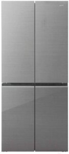 Холодильник с морозильником Centek CT-1744 NF Gray Glass