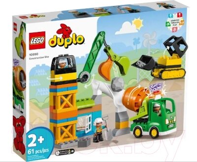 Игрушка-конструктор Lego Duplo Строительная площадка 10990 от компании Товары с доставкой на дом. Top-shop. - фото 1