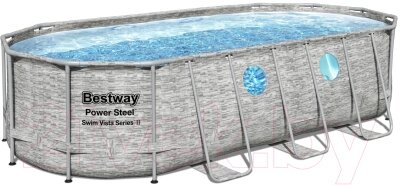 Каркасный бассейн Bestway Power Steel Swim Vista 56716 от компании Товары с доставкой на дом. Top-shop. - фото 1