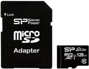 Карта памяти silicon power microsdxc 256GB (SP256gbstxbu1V10SP)