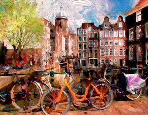 Картина Stamprint Амстердам АT006