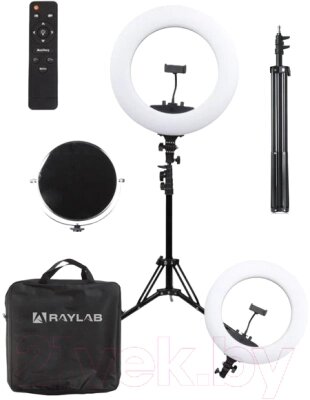 Кольцевая лампа RayLab RL-0418 Kit от компании Товары с доставкой на дом. Top-shop. - фото 1