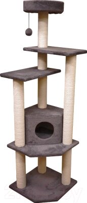 Комплекс для кошек Cat House Торнадо от компании Товары с доставкой на дом. Top-shop. - фото 1