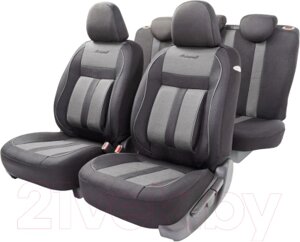 Комплект чехлов для сидений Autoprofi Cushion Comfort CUS-1505 BK/GY