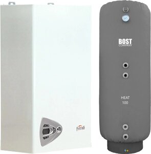 Комплект газового котла с бойлером Ferroli Vitabel HF 24 + Bost Heat 100л