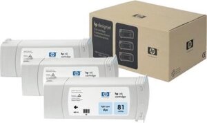 Комплект картриджей HP 81 (C5070A)