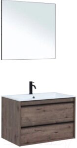 Комплект мебели для ванной Aquanet Lino 80 / 273241