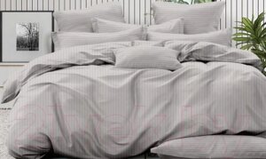 Комплект постельного белья LUXOR Полоса 1x1 14-4002 2.0 с европростыней