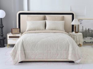 Комплект постельного белья с одеялом Sofi de Marko Ришелье №18 Евро / Кт-Евро-Р18