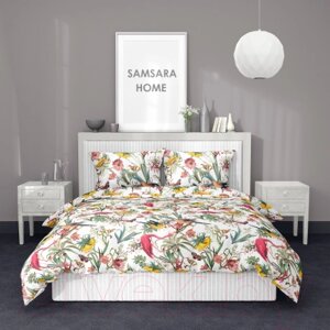 Комплект постельного белья Samsara Home Бали 1.5сп Сат150ц-3
