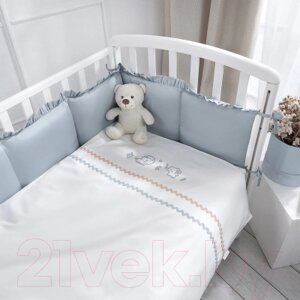 Комплект постельный для малышей Perina Toys Sateen Collection / ТСК6-02.2